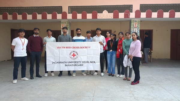 Health check-up Camp organised by Youth Red cross unit