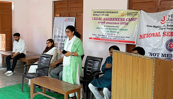 Legal Awareness Camp In BHadani Khungai at JIMS