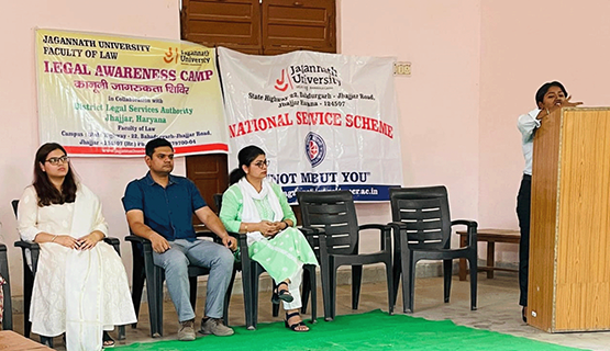 Legal Awareness Camp In BHadani Khungai at JIMS College